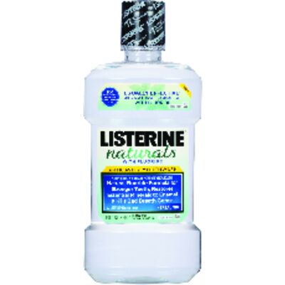 Listerine® Naturals™ Mouthwash – Herbal Mint, 1 Liter - Johnson & Johnson