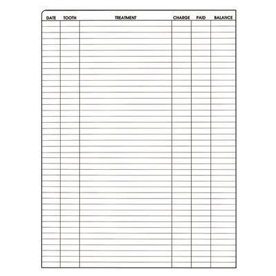 4-Page Combination Medical/Dental Record - Patterson Office Supplies