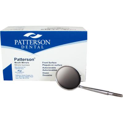 Miroirs buccaux Premium Patterson®, 12/boîte - Patterson Dental Supply