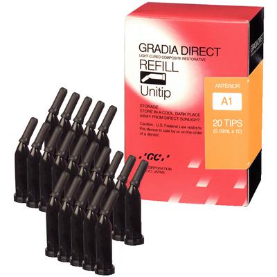Gradia® Direct Resin Composite, 0.16 ml Unitip Refill - GC America Inc