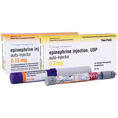 Epinephrine Injection – Auto-Injector, 2/Pkg. 0.3 mg/0.3 ... ©Image courtesy of Patterson Dental https://www.pattersondental.com/Supplies/ItemDetail/070451690 Epinephrine Injection – Auto-Injector, 2/Pkg. 0.3 mg/0.3 ...