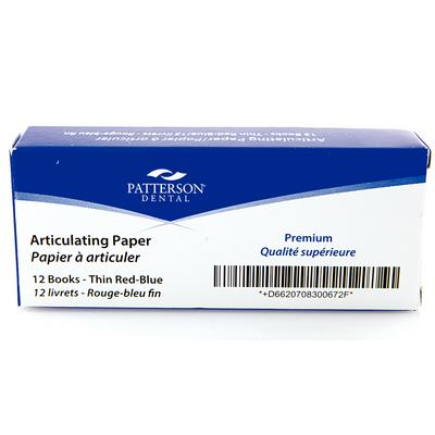 Papier à articuler de qualité supérieure Patterson® - Mince, 63 µm