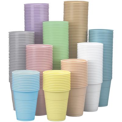 Plastic Drinking Cups 5 oz, Yellow