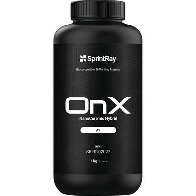 SprintRay OnX NanoCeramic Hybrid Resin, 1 kg Bottle - Shade A1