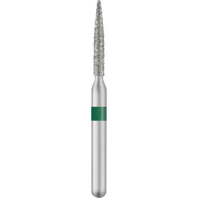 Patterson® Sterile Single-Use Diamond Burs – FGSS, Coarse, Green, Flame ...