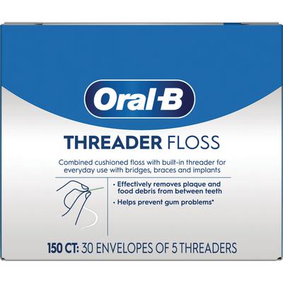 Oral-B® Glide Pro Health Threader Floss, 150/Pkg - Oral-B® Glide Pro ...