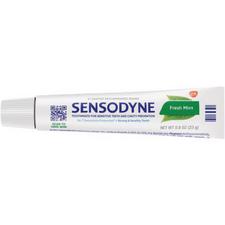 Sensodyne® Fresh Mint Cavity Prevention and Sensitivity Toothpaste – 0.8 oz Tube, 50/Pkg 