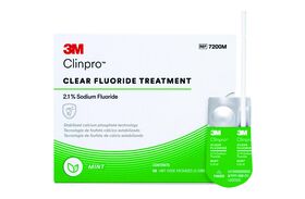 3M™ Clinpro™ Clear Fluoride Treatment – 2.1% Sodium Fluoride, 0.5 ml Unit Dose