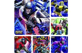 Movie Licensed Stickers, 2-1/2 W x 2-1/2 H, 6 Designs/Roll, 100/Roll