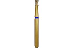 Instruments diamantés multicouches à usage multiple Alpen – FG, grain moyen, bleu, Diablo/retrait d'amalgame, n° 813, 5/emb.