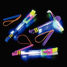 LED Flying Helicopter, Includes Instructions, 12/Pkg