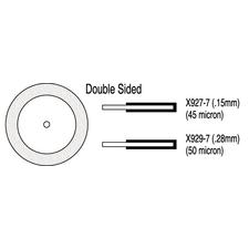Thin-Flex® Diamond Discs – Double-Sided without Mandrel, 7/8" Diameter, Each