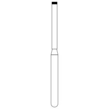 NTI® Diamond Burs – FG, Fine, End Cutting Flat End, # F839, 1.2 mm Diameter, 5/Pkg