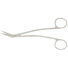 Surgical Scissors – # 11 Locklin, Curved Handle