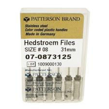 Patterson® Hedstrom Files – 31 mm, 0.02 Taper, 6/Pkg