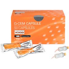 Ciment résine autoadhésif G-Cem™ – Cartouches de capsules, assorties, 50/emballage
