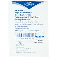 Patterson® High Performance (HP) Bite Registration, Unflavored