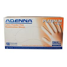 Adenna® Platinum Latex Exam Gloves, 100/Box