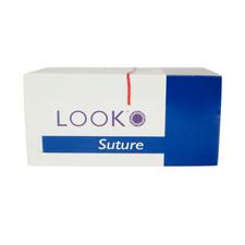 LOOK™ Chromic Gut Sutures Absorbable – Precision Reverse Cutting, C3, 3/8 Circle, 18", 12/Pkg