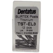 SURTEX™ Surface-Treated Titanium Post Refill – Extra Long, Length 14.2 mm, 12/Pkg