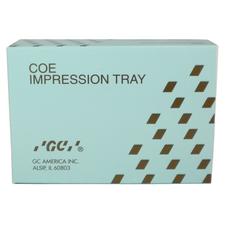 COE® Impression Trays – Complete Denture Full Set, Perforated, 8/Pkg