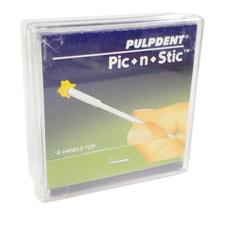 Pic-N-Stic™ Applicators – 2-1/2" Long, 2 mm Diameter, Plastic with Adhesive on One End, 60/Box