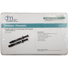 Virtuoso® Flowable Light-Cure Composite with Fluoride – 1 g Syringe Refill, 4/Pkg