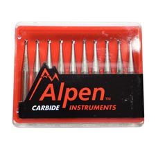 Alpen® Carbide Operative & Surgical Burs – FG, End Cutting, 10/Pkg