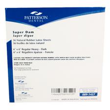Super digue Patterson® – Épaisse, 6 " x 6", 36/emballage