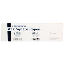 Patterson® Wax Square Ropes – Size 11" Long x 3/16", 55/Box