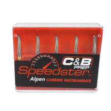 Alpen® Speedster™ C&B Prep Carbide Burs – FG, 5/Pkg
