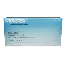 Braided Cotton Rolls – Nonsterile, Latex Free, 2000/Pkg