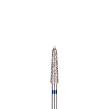 BluWhite Diamond™ Burs – FG, Coarse, Green, Cone, Taper Guide Pin, # 011C, 2.1 mm Diameter, 9.6 mm Length, 5/Pkg