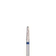 BluWhite Diamond™ Burs – FG, Regular, Blue, Cone, Tapered, # 017R, 1.8 mm Diameter, 7.3 mm Length, 5/Pkg