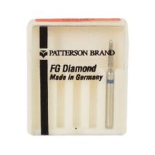 Patterson® Diamond Instruments – FG, Medium, Blue, Cone, Curettage Bevel End
