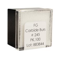 Tungsten Carbide Burs – HM UN245 (Amalgam Preparation) FG, Size #245, 0.9 mm Diameter, 100/Pkg
