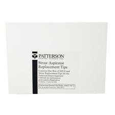 Patterson® Straw Aspirator Replacement Straws – 200/Pkg