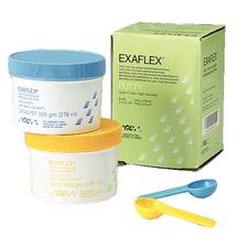 Matériau à base de polysiloxane de vinyle pour empreintes EXAFLEX®, Emballage standard de mastic