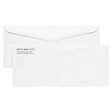 Envelope – #9, Gummed-Flap, White, Personalized, 8-7/8" W x 3-7/8" H, 500/Pkg