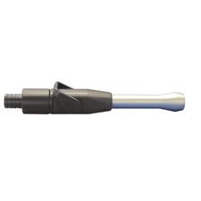 Bull Frog HVE Handpieces – Serviceable Extended/Long, Plastic, Black with 1/2" Swivel Adaptor