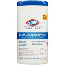 Clorox® Germicidal Wipes with Bleach, 70/Canister