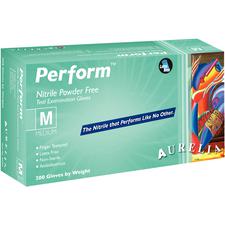 Aurelia® Perform™ Nitrile Exam Gloves – Powder Free, Teal, 200/Box