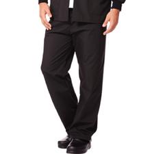 Fashion Seal Healthcare® Unisex Fashion Scrub Pants – 65/35 Fashion Poplin®, Black