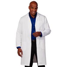 Fashion Seal Healthcare® Men's Knee Length Lab Coat, White