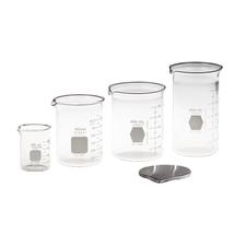 PC3 Ultrasonic Cleaner Complete Beaker Set, 100 ml with Top