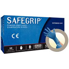Safe Grip Latex Exam Glove, 50/Pkg