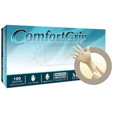 ComfortGrip™ Latex Gloves, 100/Box