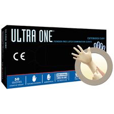 Ultra One® Latex Exam Gloves – Powder Free, Nonsterile, 50/Box
