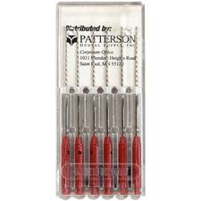 Patterson® Engine Reamers – Stainless Steel, Latch Type, 28 mm, 6/Pkg