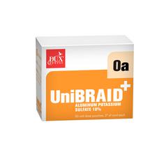 UniBraid+ Unit Dose Retraction Cord – 10% Aluminum Potassium Sulfate, 50 Packets/Box